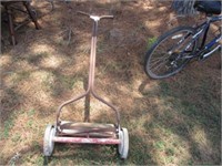 Old reel mower