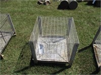 2'x2' wire cage w/tray