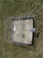 18"x18" double wire cage w/tray