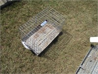10"x18" wire cage w/tray