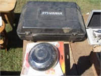 Sylvania movie camera, 6" clip-on fan