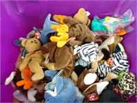 Large Tote full of Beanie Babies