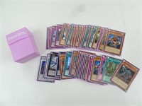 Deck Box of Yu-Gi-Oh Cards in Sleeves