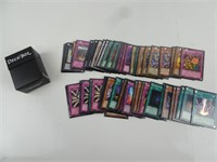 Deck Box of Yu-Gi-Oh Cards in Sleeves