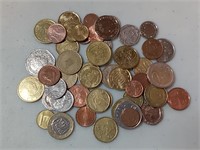 OF) Lot of euros and tokens