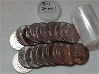 OF) Roll of 20 Ike dollars