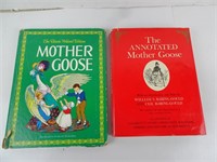 Vintage Mother Goose Books - 1962 and 1982