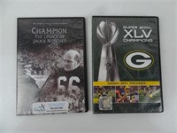 Two Green Bay Packers DVDs
