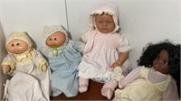 D4) Dolls: Cabbage Patch babies, Lisa Puppe, etc