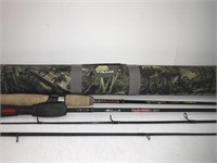 Plano Fishing Rod Case. Camouflage fabric over