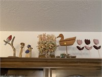 Figurines (On Top of Hutch)