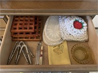 Contents of Drawer (Hutch)