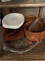 Wood Bowls and Trays (Hutch)