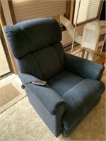 Blue Lazboy Electric Recliner (Living Room)