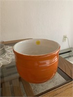 Ceramic Orange Planter