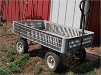 4 Wheel Pull Wagon, approx 30" x 46" x 22.5" tall