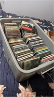 Large Tote full of CD’s-Johnny Cash, & other