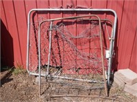 Metal Yard Gates - Lot of 3, 2 Gates Need Repair