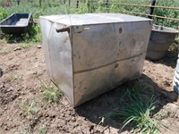 Metal Water Storage Tank, approx 30" x 42" x 33"