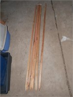 5' Wood Stakes - Lot of 6