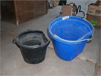 Feed / Utility Buckets - Lot of 2