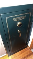 Stack on gun safe with code to lock
