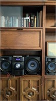 Sony CD Player and speakers