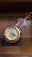 Quartz violin clock