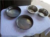 Utility / Feed Bowls - Lot of 6