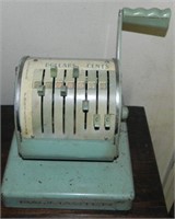 Art Deco Series X-550 Paymaster Check Machine