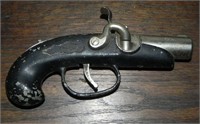 Vtg Derringer Flintlock Pistol Lighter