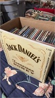 Box of CDs-