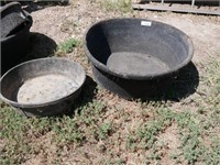 Feed / Utility Pans - Lot of 2
