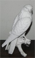 Vtg Goebel Germany Bisque Falcon Figurine