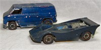 (2) Vintage Redline Hot Wheels Die Cast Cars