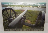 2011 Vicksburg National Military Park Quarter Set