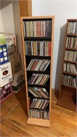 46” cd stand nearly full of CD’s