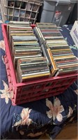 Milk Crate full of CD’s-there’s over 100 CD’s