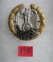German Gau War the commemorative badge WWII style