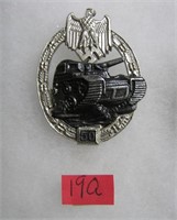 German army tank battle badge 50 actions WWII styl