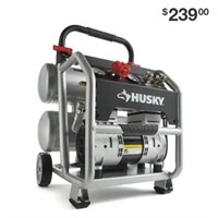 Husky 4.5 Gal. Portable Electric-Powered Silent A