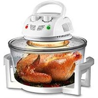 Electric fryer turbo oven