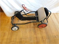 Vintage kid's pedal cart