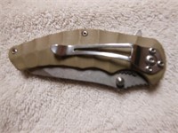 Folding knife  3" blade/7" long