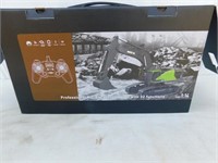 Professional R/C Excavator by HUI-NA-Toys, works