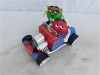 Collectible M&M hot rod car