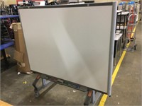 SmartBoard on Rolling Stand