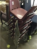 Stack of Childrens School Chairs