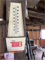 Tab thermometer