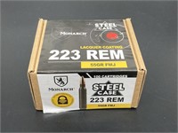 Monarch 223 Steel Case Ammo
, Factory Sealed Box